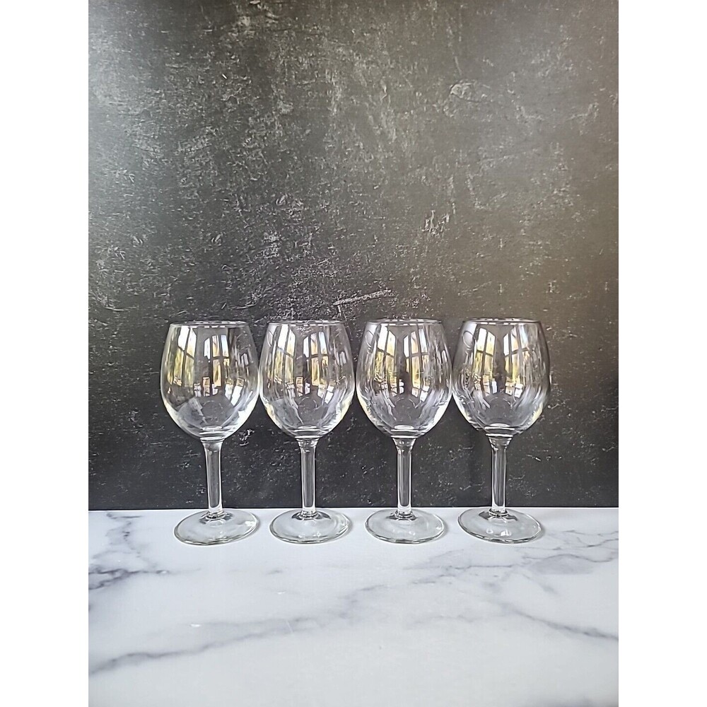 Clear Wine Glasses Set Of Four